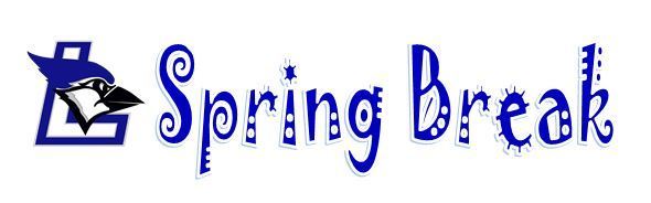 Leesville Logo and words Spring Break